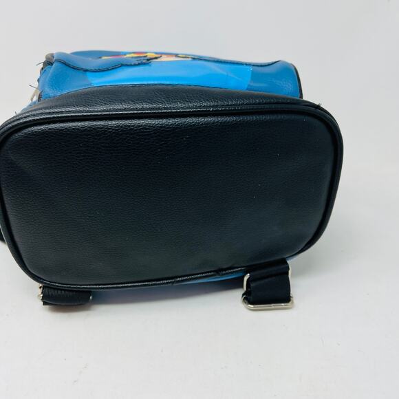 NEW! Bioworld Lilo & Stitch Mini Backpack Blue Bag Wallet - Picture 3 of 9